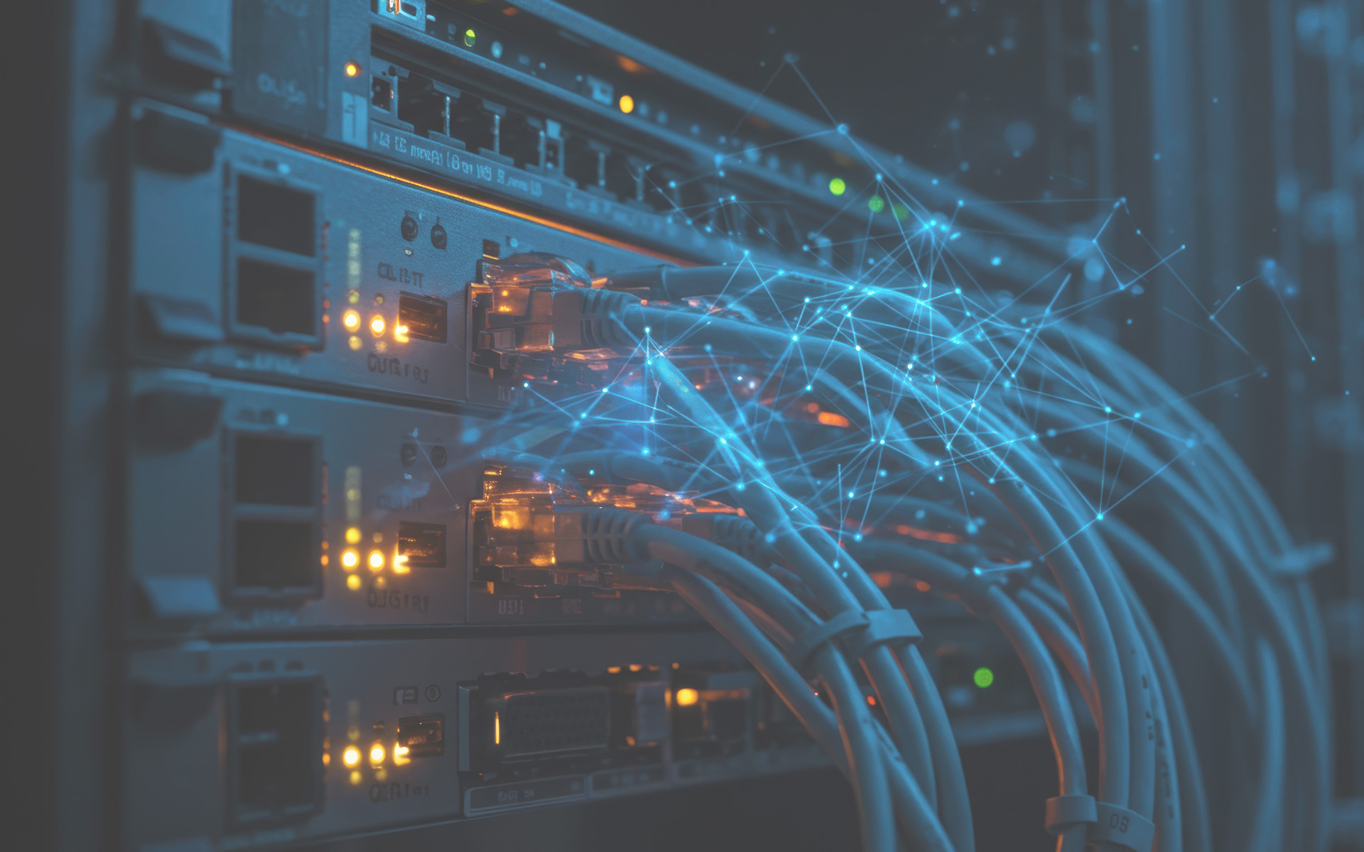 Professional structured cabling installation