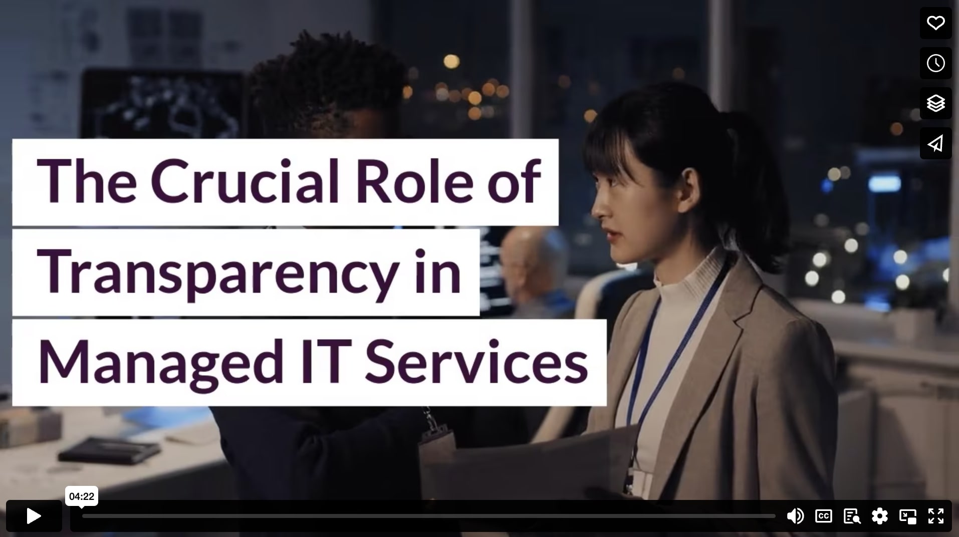 The Crucial Role of Transparency in Managed IT Services